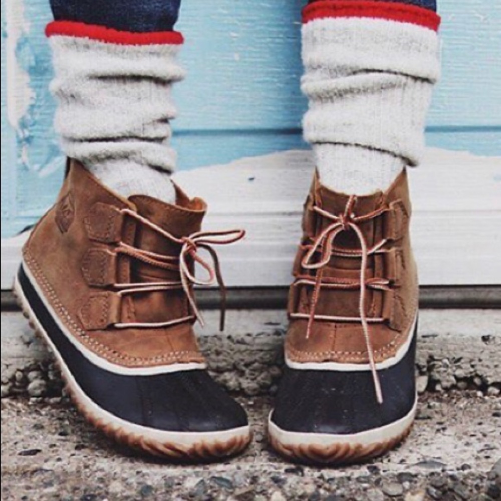 Women’s Sorel Waterproof Duck Boots- size 8